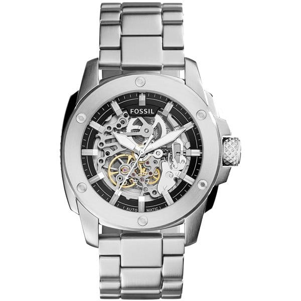 Fossil Fossil Georgia  ME3081  ME3081 механические мужские часы  циферблат, браслет  — вид спереди